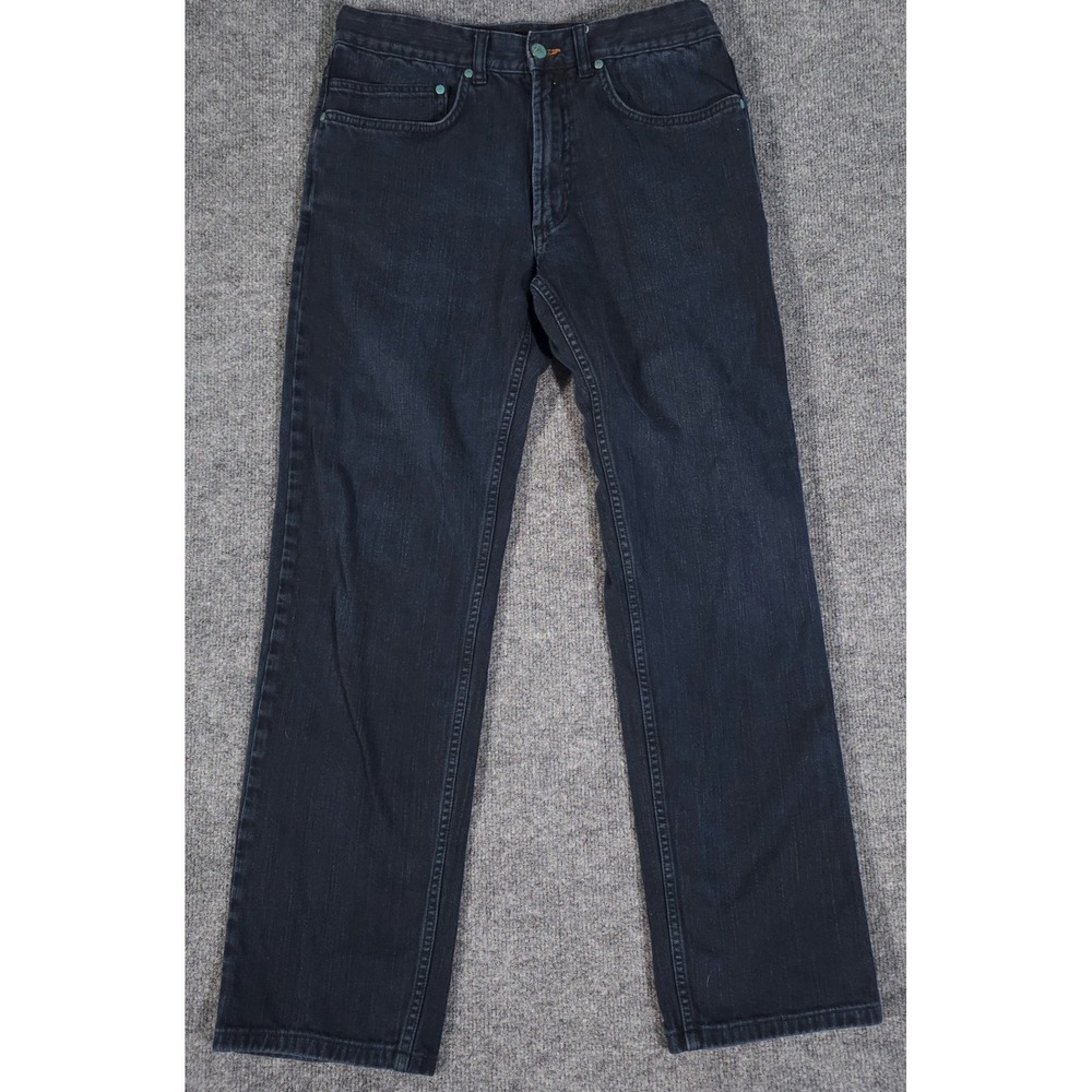 Zegna Sport Jeans Mens 30x30 Blue Straight 5 Pocket Stretch Denim Project Bamboo